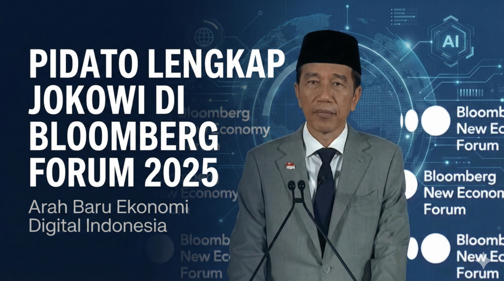 Pidato Lengkap Jokowi di Bloomberg