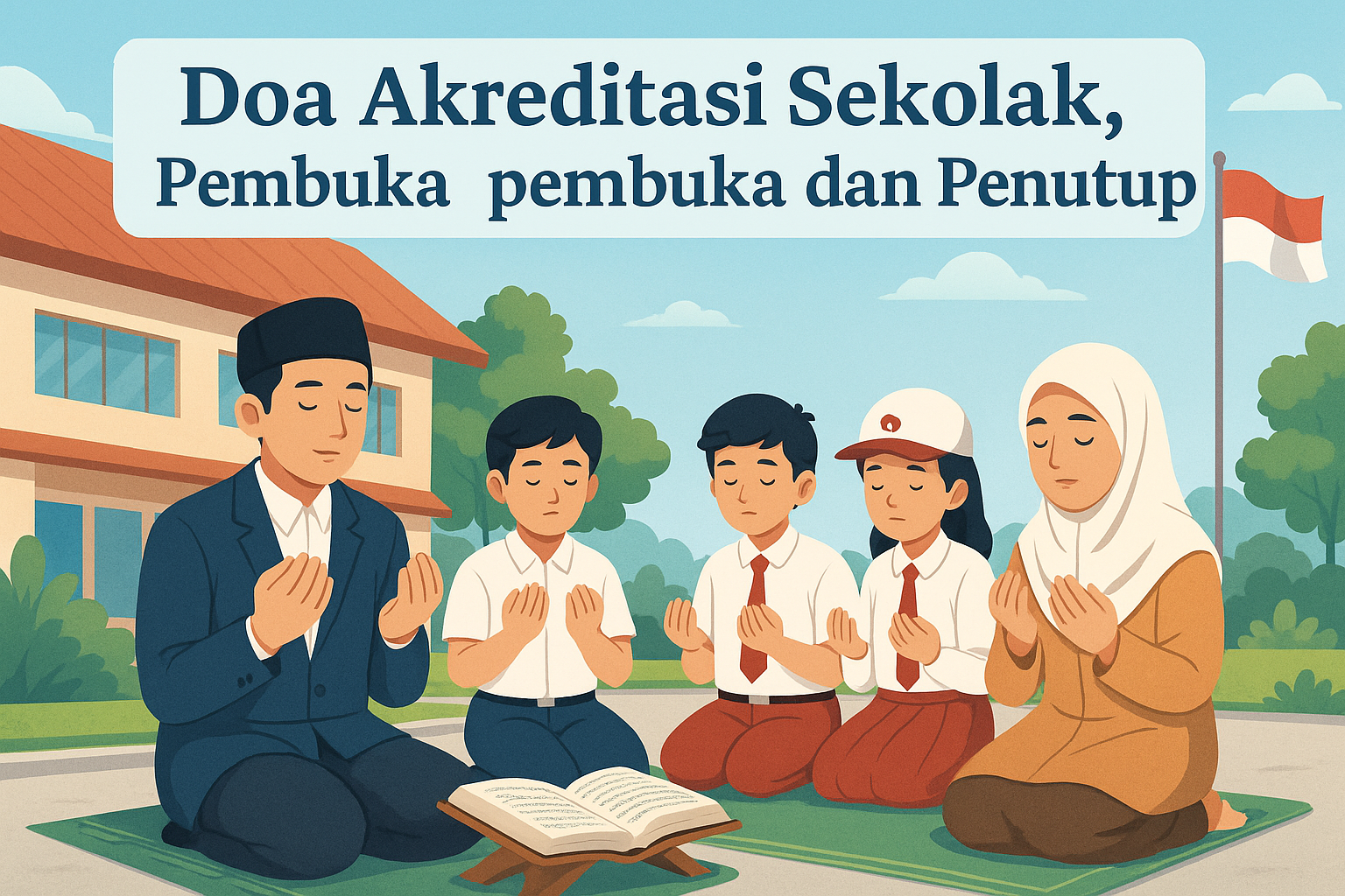 doa akreditasi sekolah