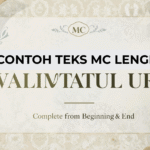 Contoh Teks MC Walimatul Ursy - Lengkap dari Awal sampai Akhir.