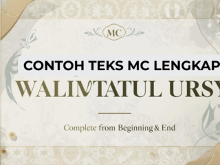 Contoh Teks MC Walimatul Ursy - Lengkap dari Awal sampai Akhir.