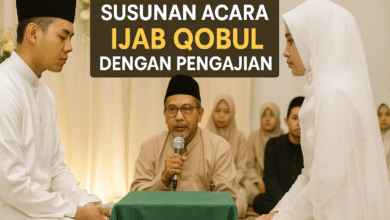 Susunan Acara Ijab Qobul dan pengajian