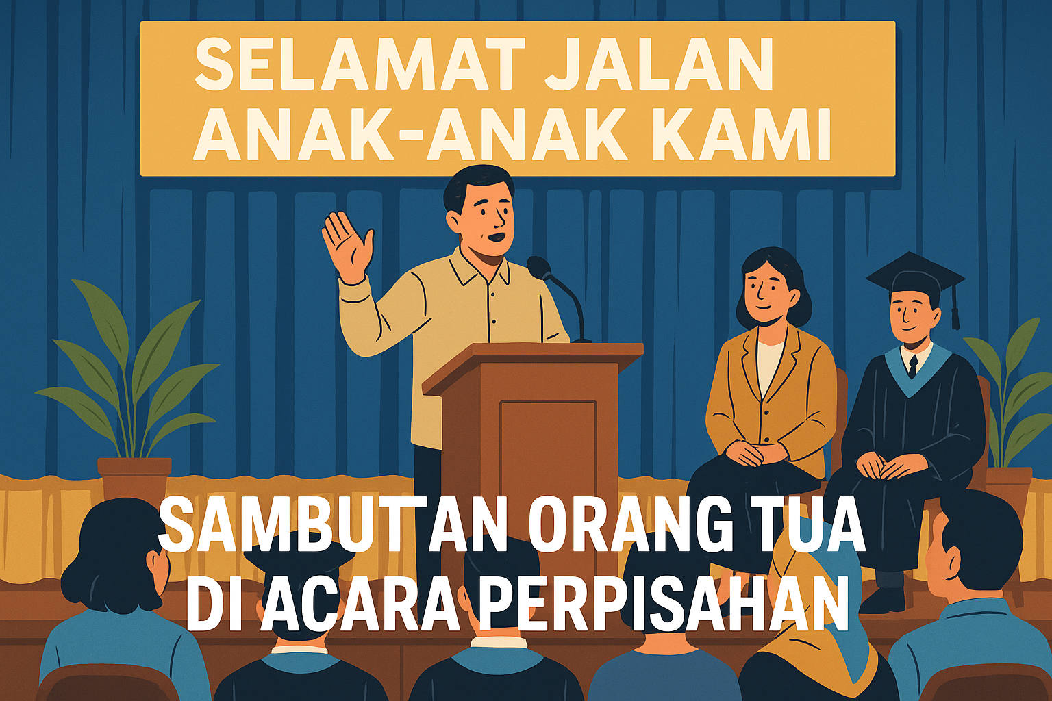Contoh Sambutan Orang Tua Wali Murid di Acara Perpisahan Sekolah yang Menyentuh dan Bermakna