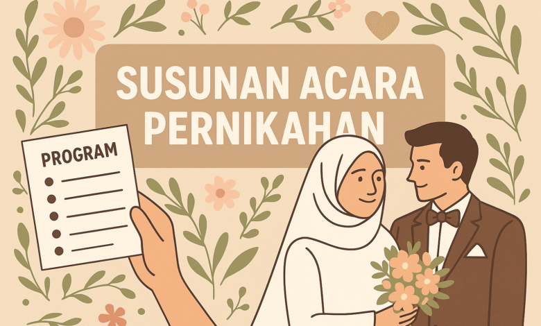 susunan acara pernikahan