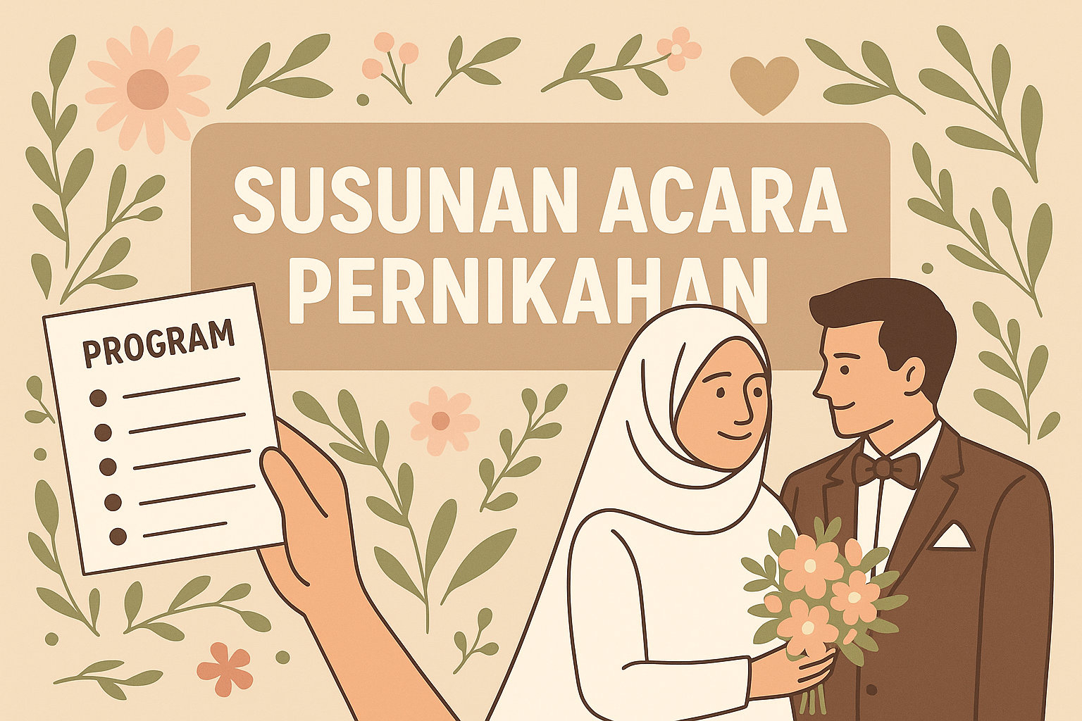 Susunan Acara Pernikahan, Tata Urutan Lengkap dan Maknanya