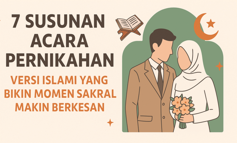 susunan acara pernikahan