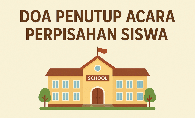 Doa Penutup Acara