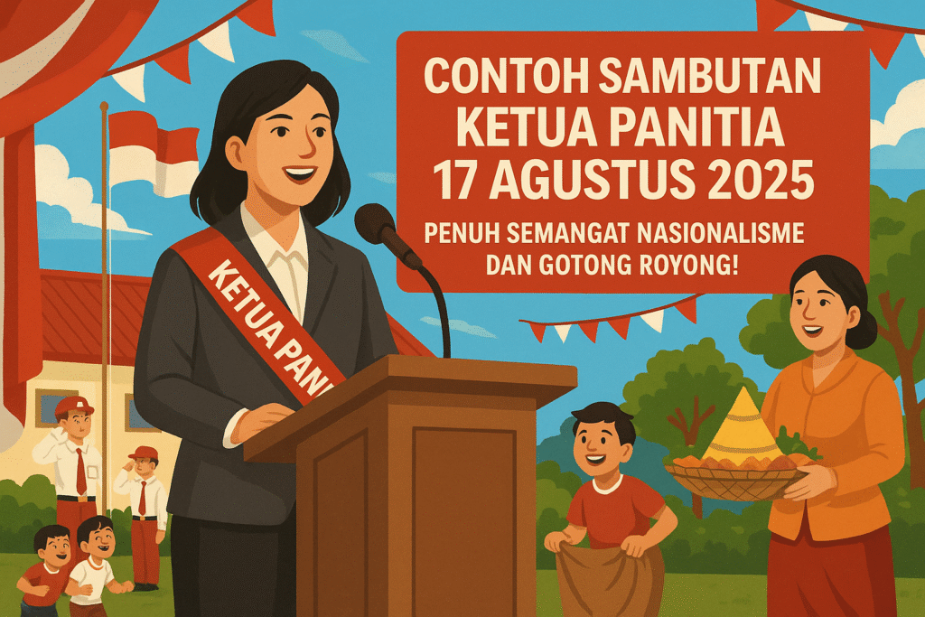 Sambutan Ketua Panitia 17 Agustus 2025