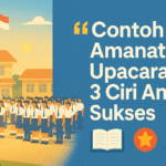 Contoh Teks Amanat Pembina Upacara Awal Tahun: Tiga Ciri Anak Sukses di Masa Depan