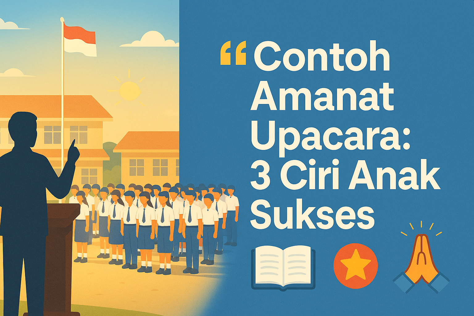 contoh teks amanat pembina upacara