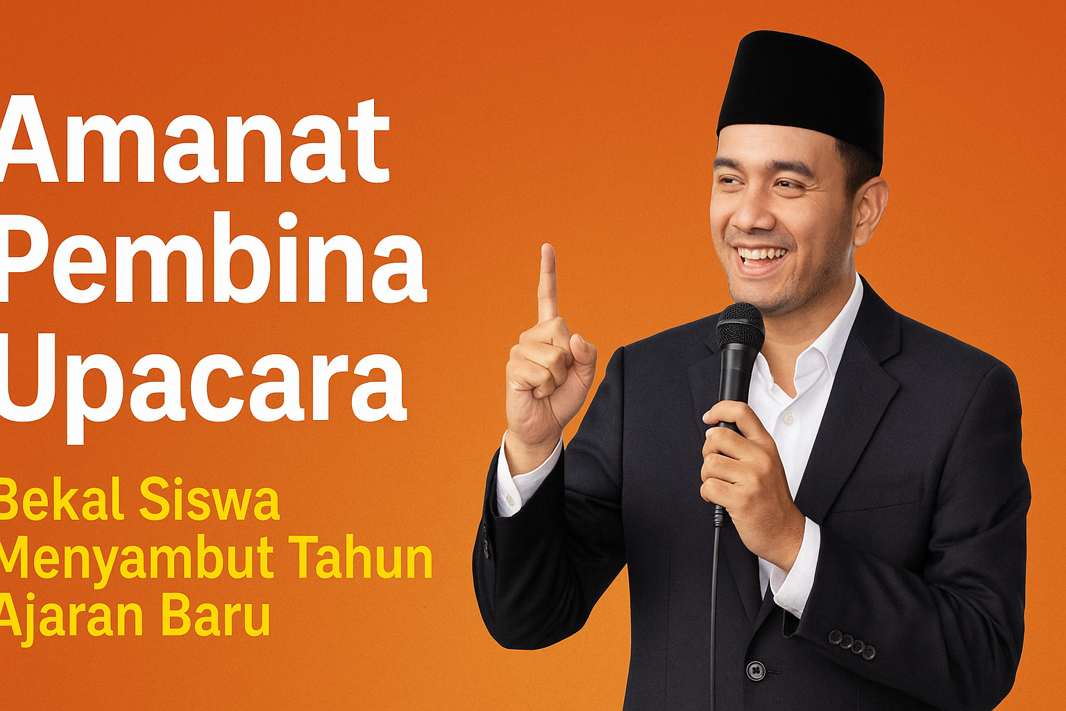 Amanat Pembina Upacara: Bekal Siswa Menyambut Tahun Ajaran Baru