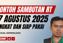 Contoh Sambutan Ketua RT 17 Agustus 2025 – Singkat, Mengena & Siap Pakai!