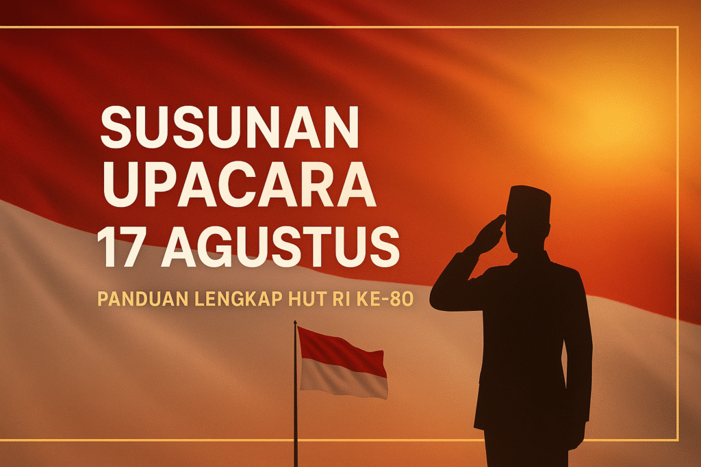 Upacara 17 Agustus HUT RI ke-80