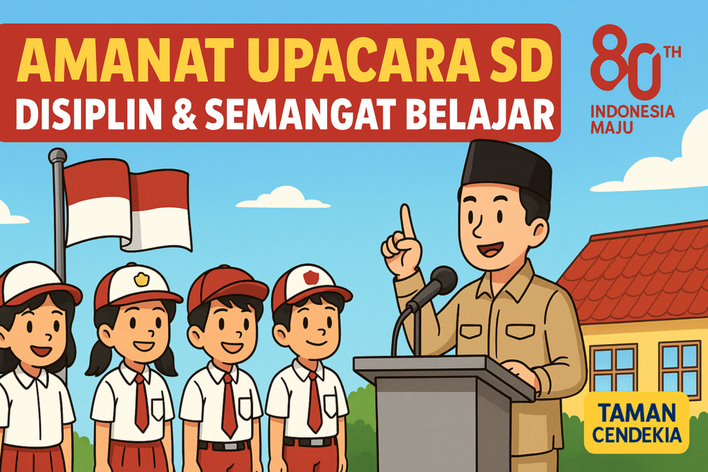 Contoh Amanat Pembina Upacara SD