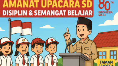 Contoh Amanat Pembina Upacara SD