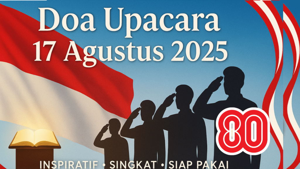 doa upacara 17 agustus 2025
