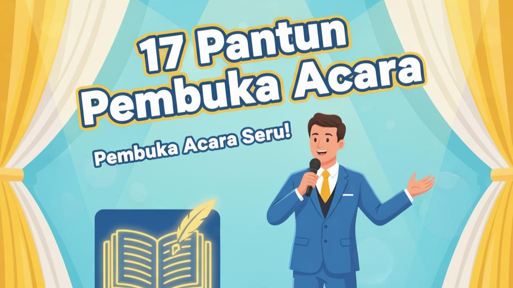 Contoh 17 Pantun Pembuka Acara yang Menarik dan Berkesan