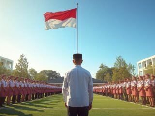 Amanat Pembina Upacara Tentang Akhlak dan Disiplin