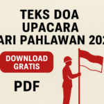 Teks Doa Upacara Hari Pahlawan 2025 (PDF) – Download Gratis
