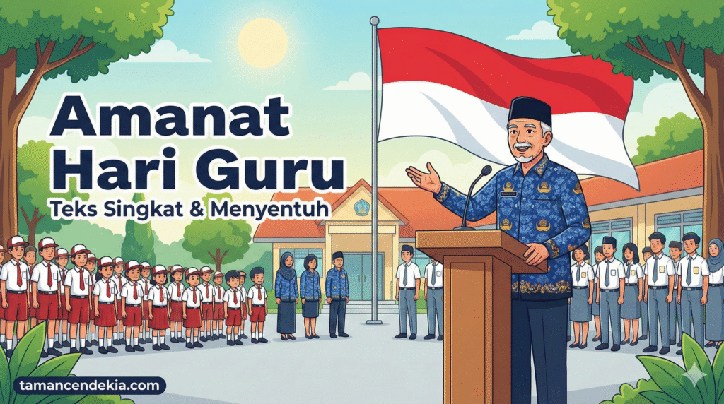 Amanat Pembina Upacara Hari Guru