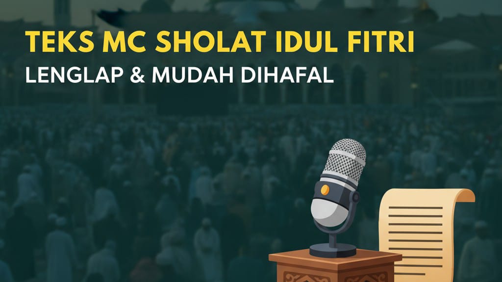 teks mc sholat idul fitri