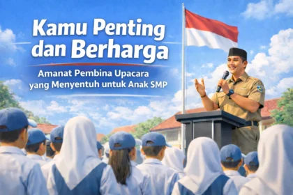 Amanat Pembina Upacara yang Menyentuh