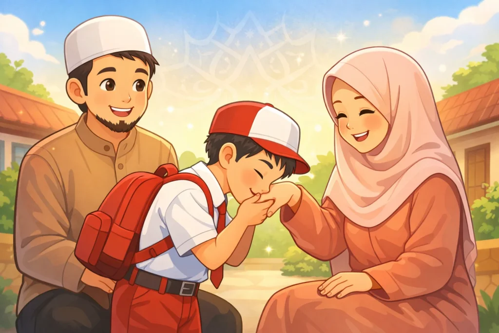 teks pidato berbakti kepada orang tua untuk anak sd