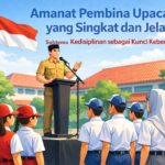 Amanat Pembina Upacara yang Singkat dan Jelas Tentang Kedisiplinan
