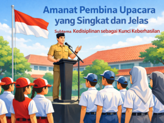 Amanat Pembina Upacara yang Singkat dan Jelas Tentang Kedisiplinan