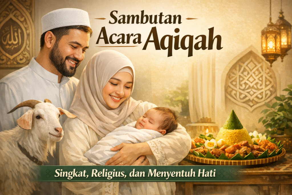 sambutan acara aqiqah