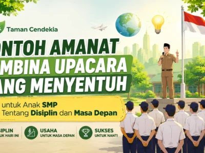 Amanat Pembina Upacara yang Menyentuh untuk Anak SMP