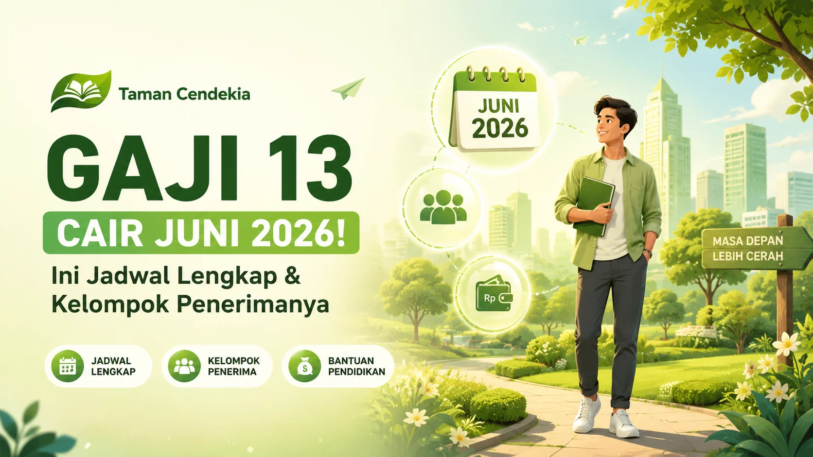 gaji 13 cair juni 2026