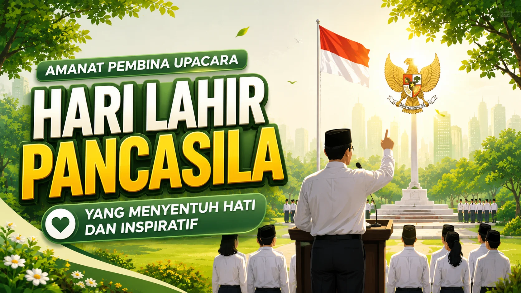 Amanat Pembina Upacara Hari Lahir Pancasila