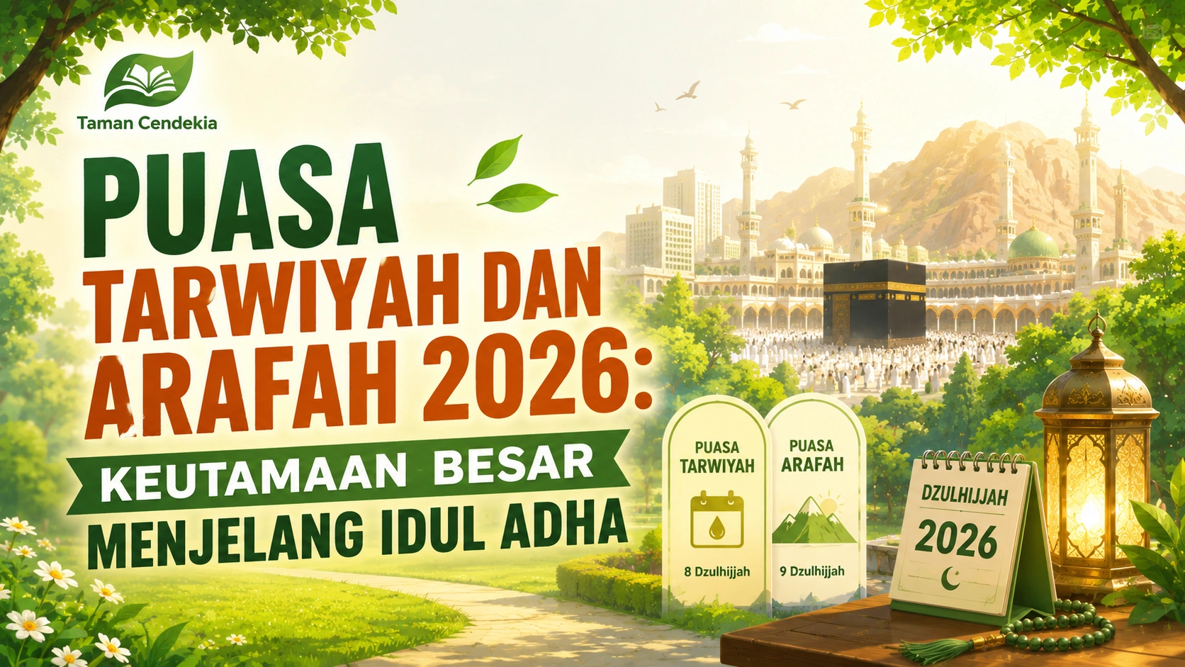 Puasa Tarwiyah dan Arafah