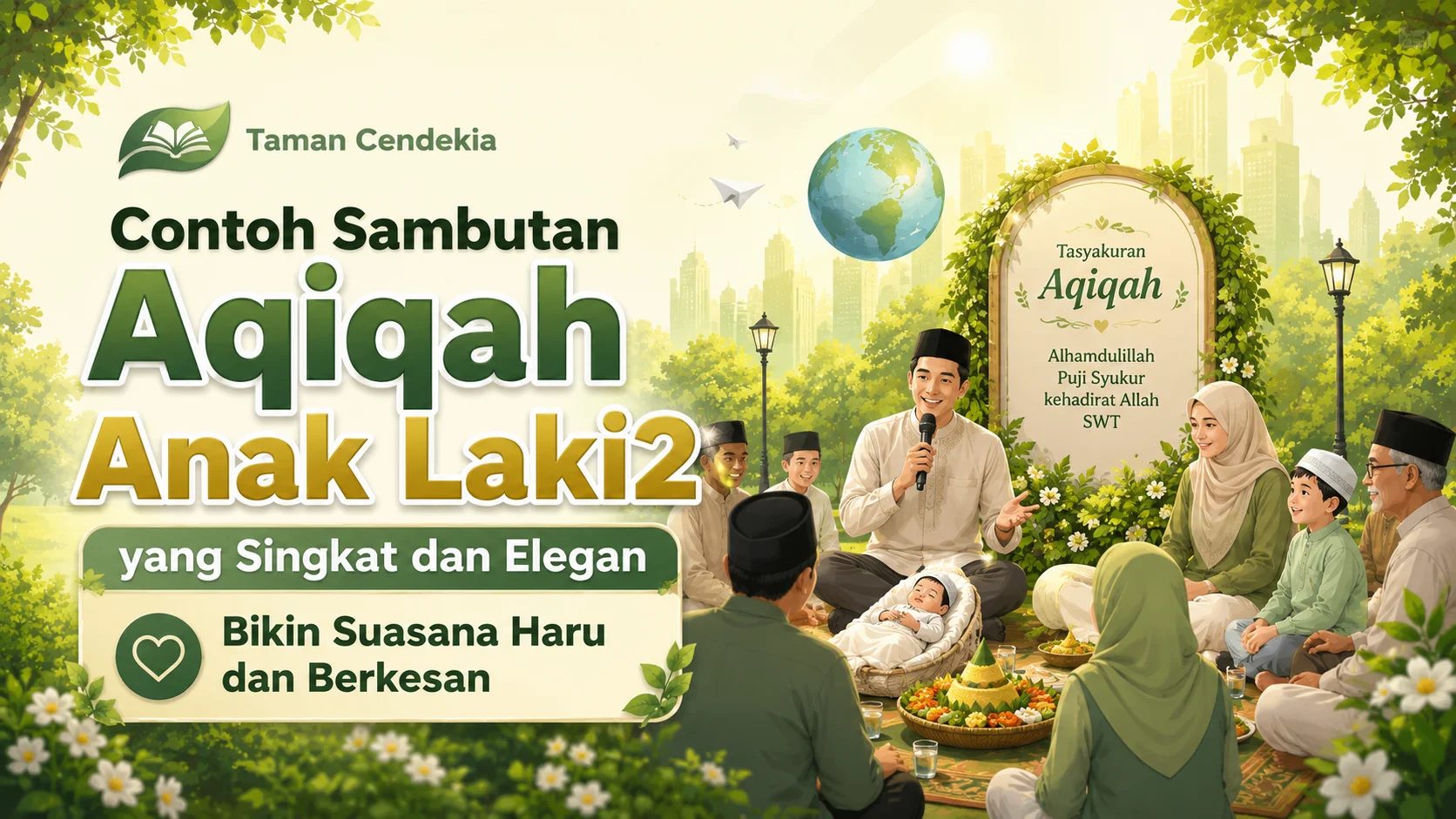 Sambutan Aqiqah Anak Laki2