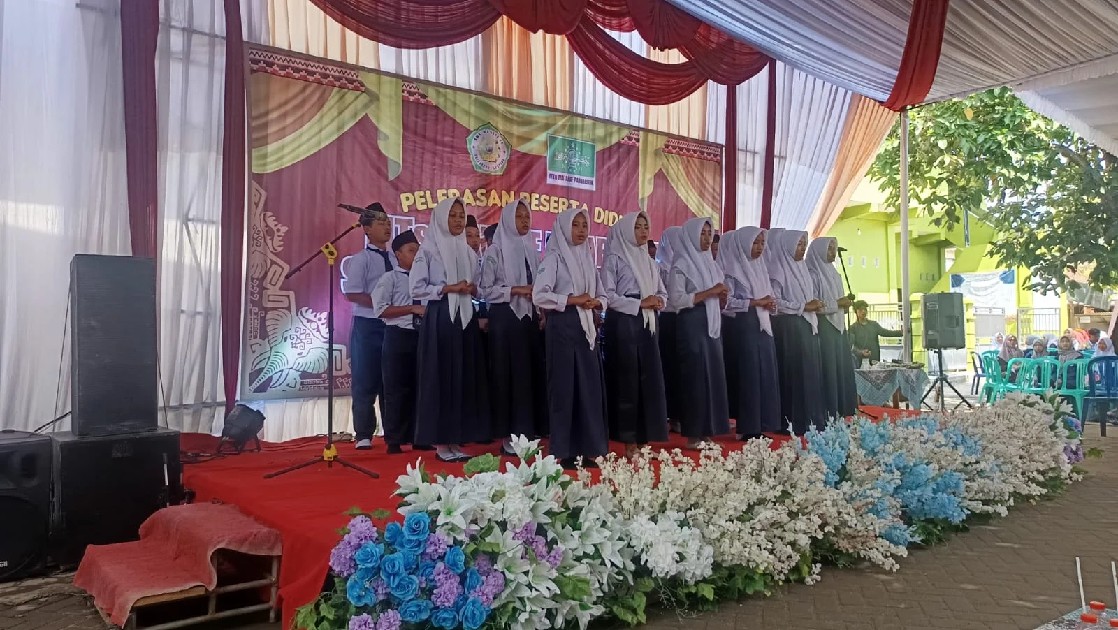 perpisahan sekolah MTs Ma'arif Pajaresuk