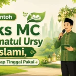 teks mc walimatul ursy islami