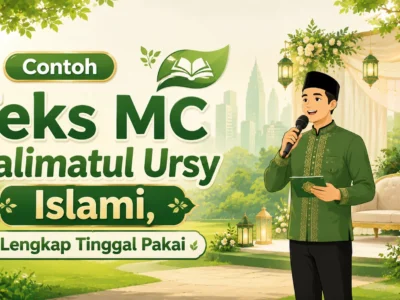 teks mc walimatul ursy islami
